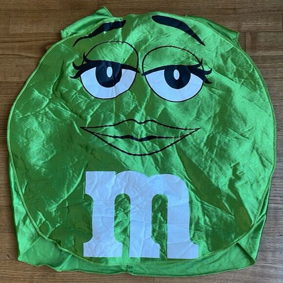 Rasta Imposta Other - Vintage Green M & M's Costume Sexy Women  2014 One Size Fits Most Body Costume
